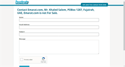 Desktop Screenshot of emarat.com