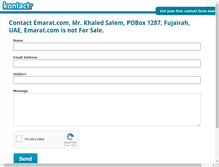 Tablet Screenshot of emarat.com